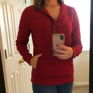 Red Banana Republic V-neck Sweater